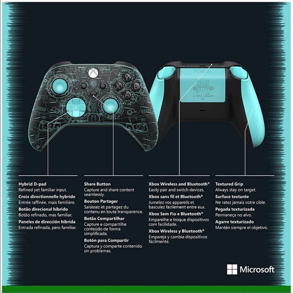 Microsoft | Video Games & Consoles | Xbox Wireless Controller Space Jam ...